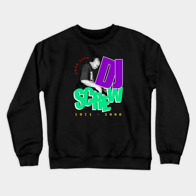 DJS rip Crewneck Sweatshirt by undergroundART